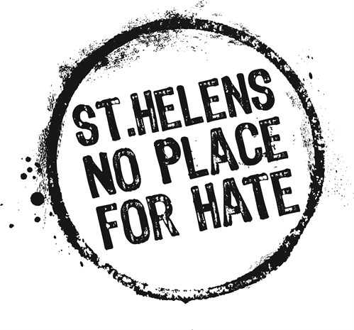 Hate Crime Logo Black On White