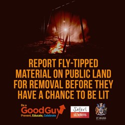 Report fly tipping